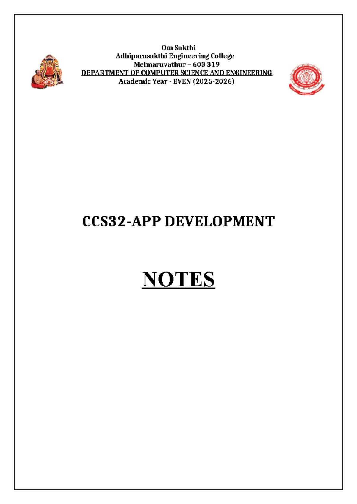 AD Notes - RETS: Fundamentals of Mobile Web App Development - Studocu