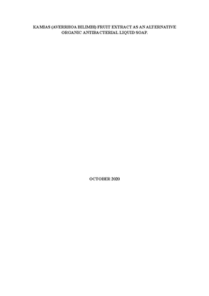 RRL - Example RRL - Review of Related Literature I. Hand Washing ...
