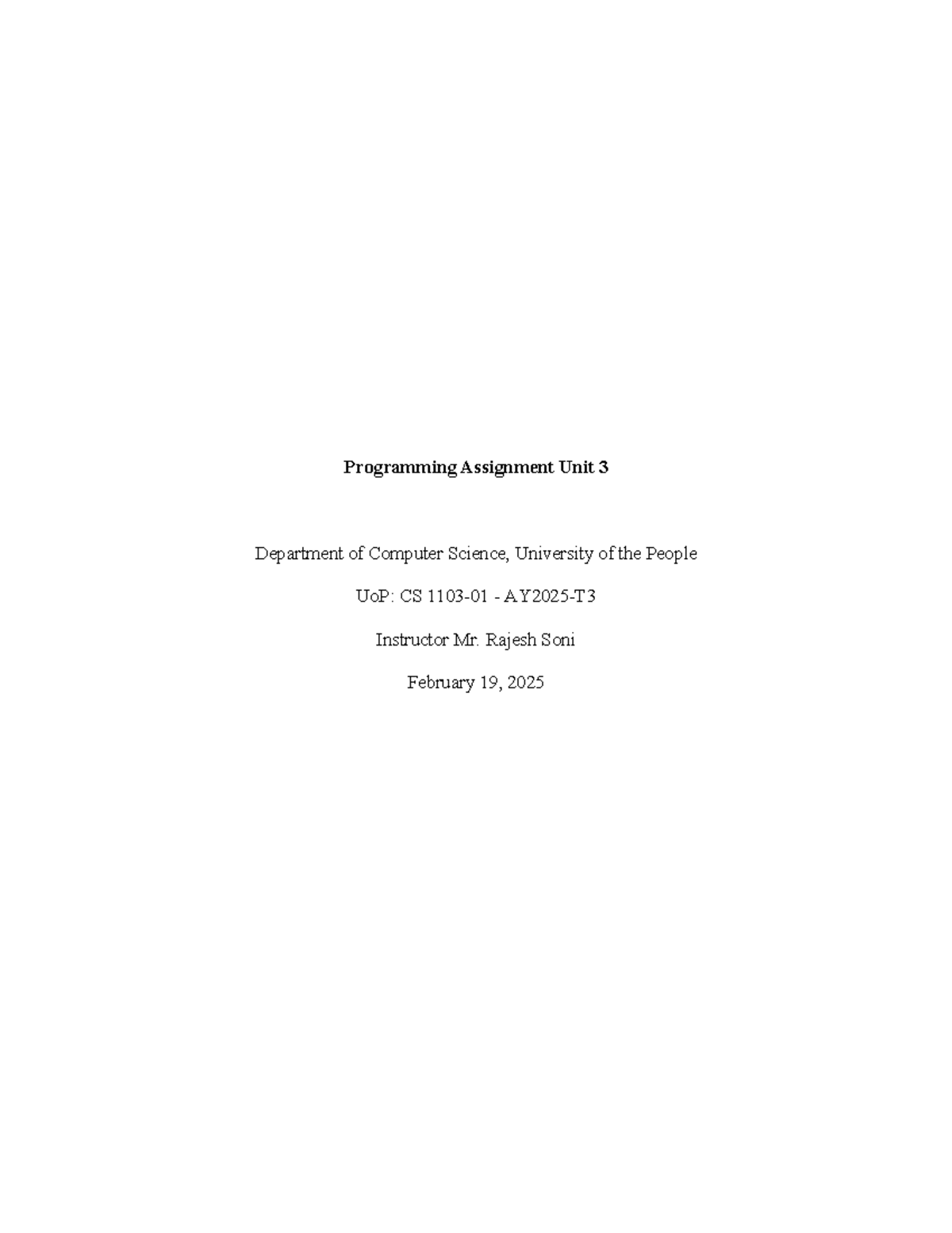 CS 1103-01 Programming Assignment 3: Java Clock App with Threads - Studocu