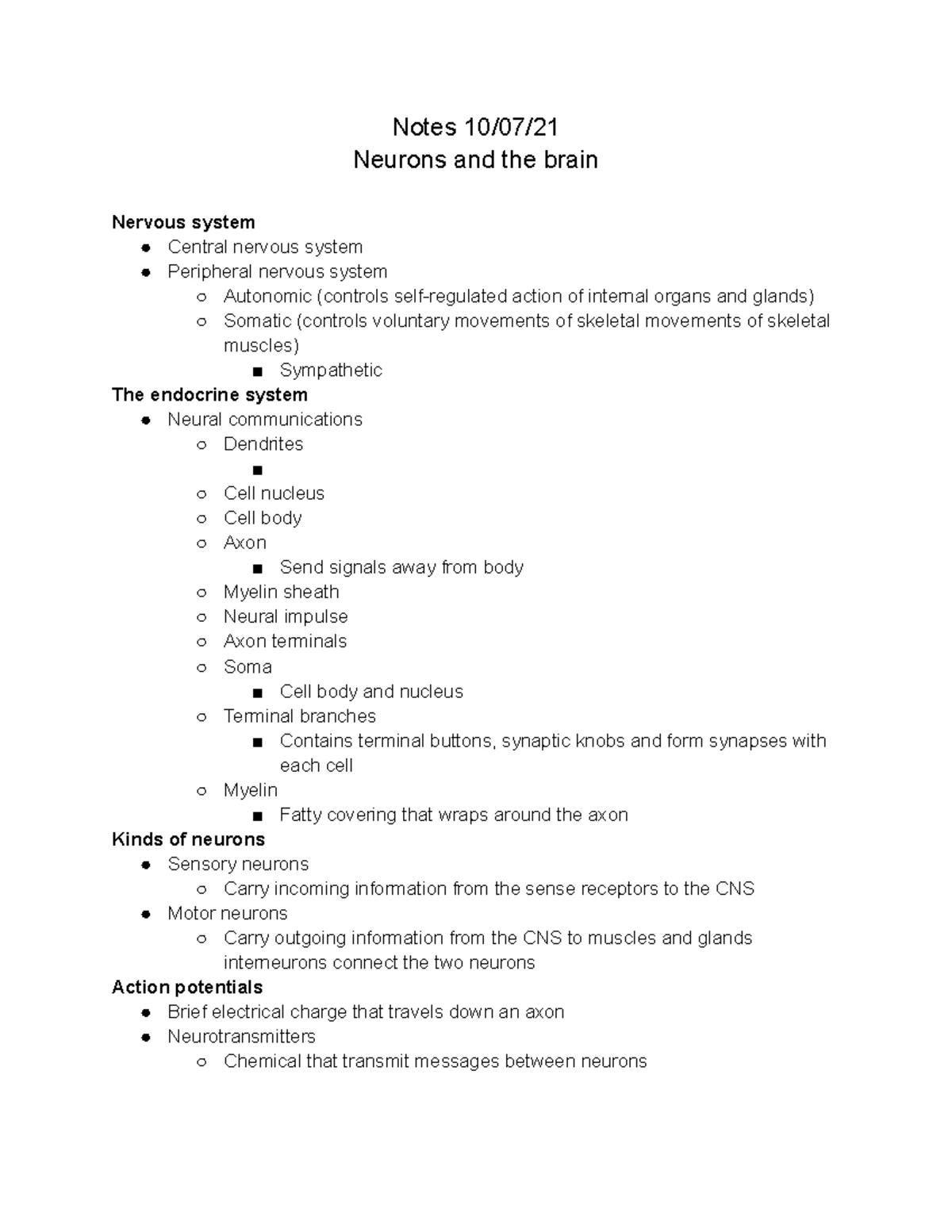 Intelligence Notes - Intelligence - The ability to learn from ...