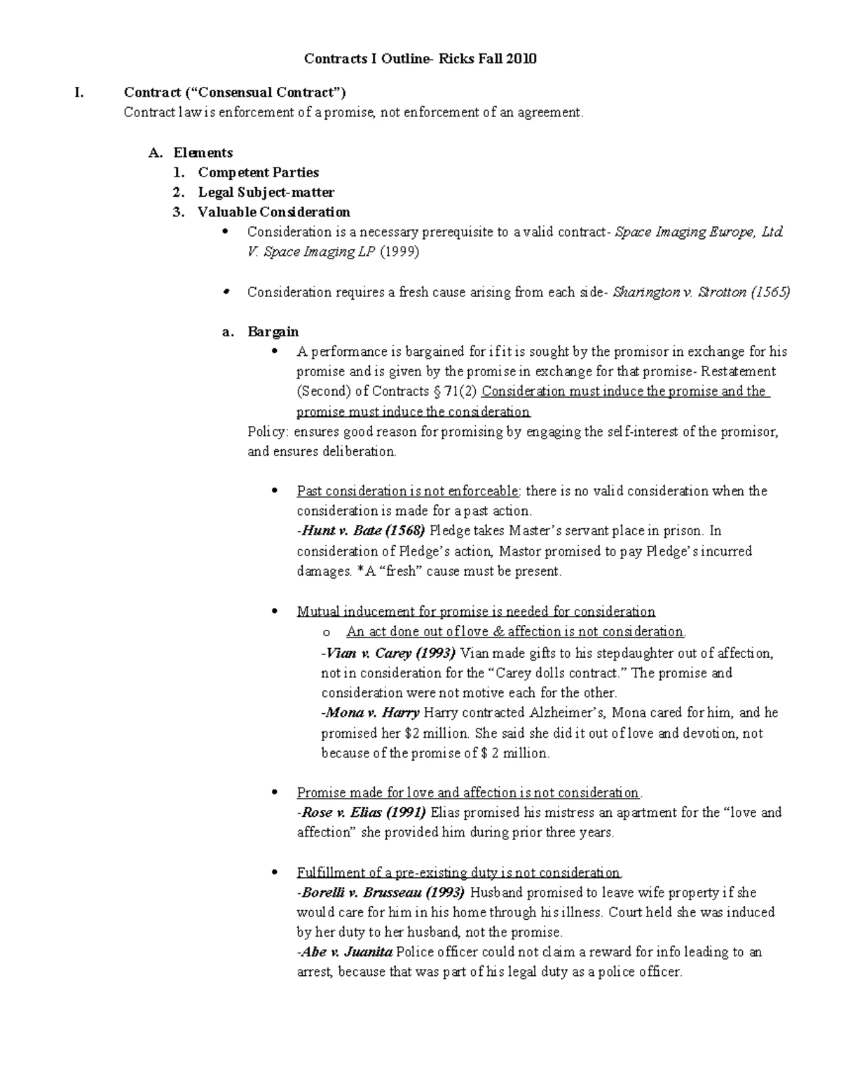Criminal Procedure Outline for Final Exam (Spring 2019) - Studocu
