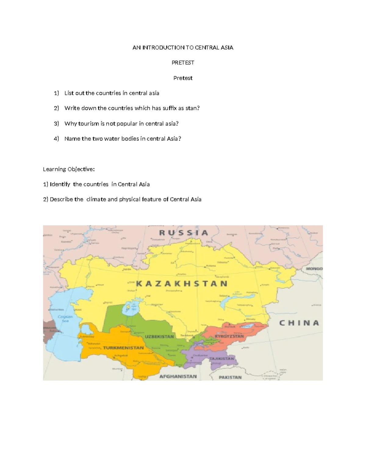 Land and Resources of Africa Overview (GEOG 101) - Studocu
