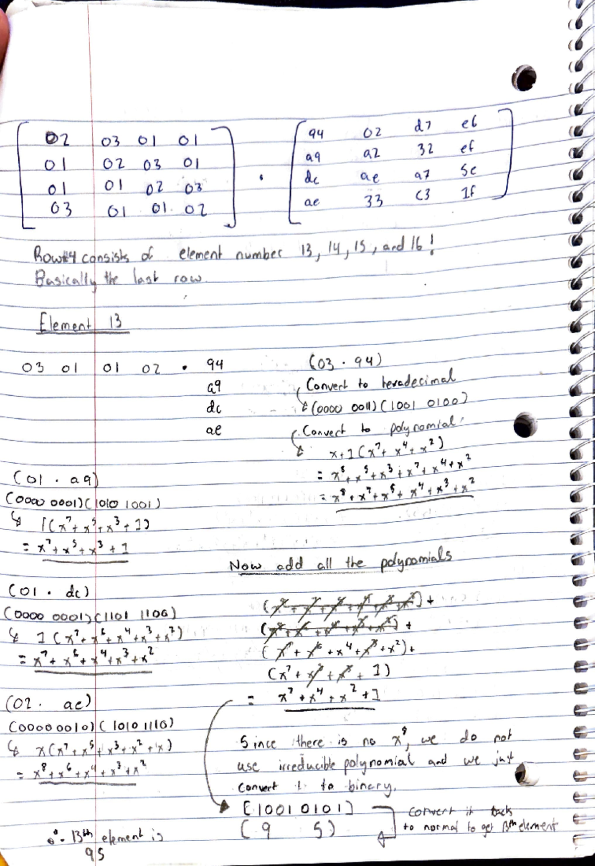 solving aes matrix - O> ~ bl Ol q~ Dl cl. 7 el _o__t oi_o, - ~q o.. ;2 ...