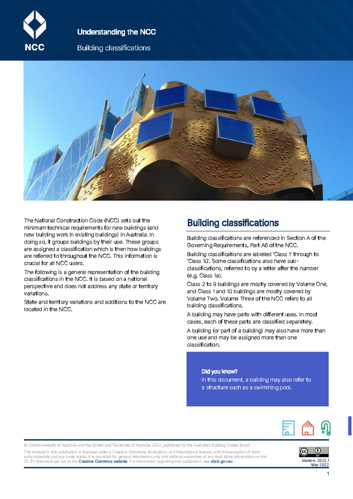 NCC Building Classifications: A Comprehensive Overview - Studocu