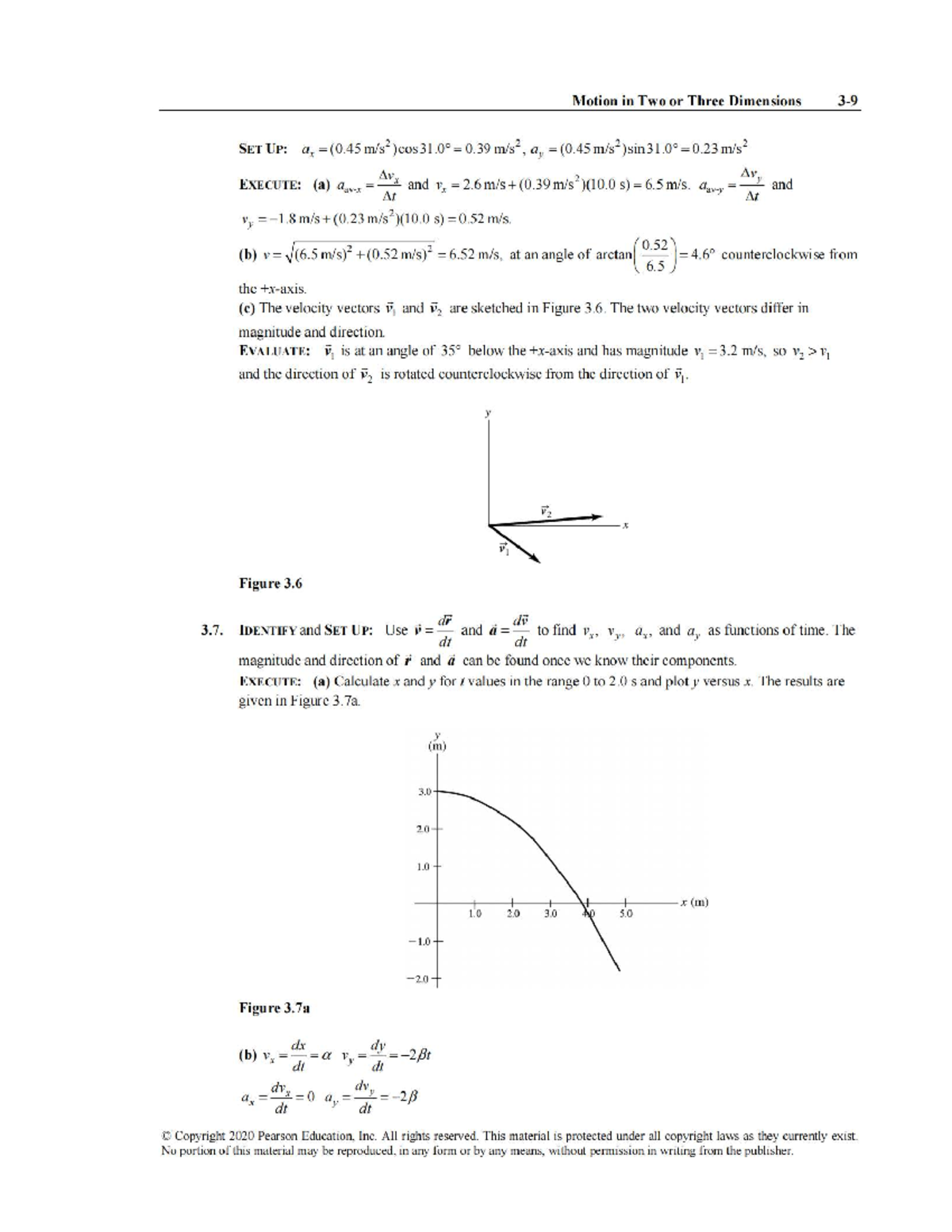 Physics 101: Motion in Two or Three Dimensions - Solutions & Discussion ...