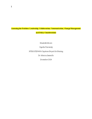 NURS-FXP4900-Moore Elizabeth Assessment 1-Attempt 2 - Assessing the ...