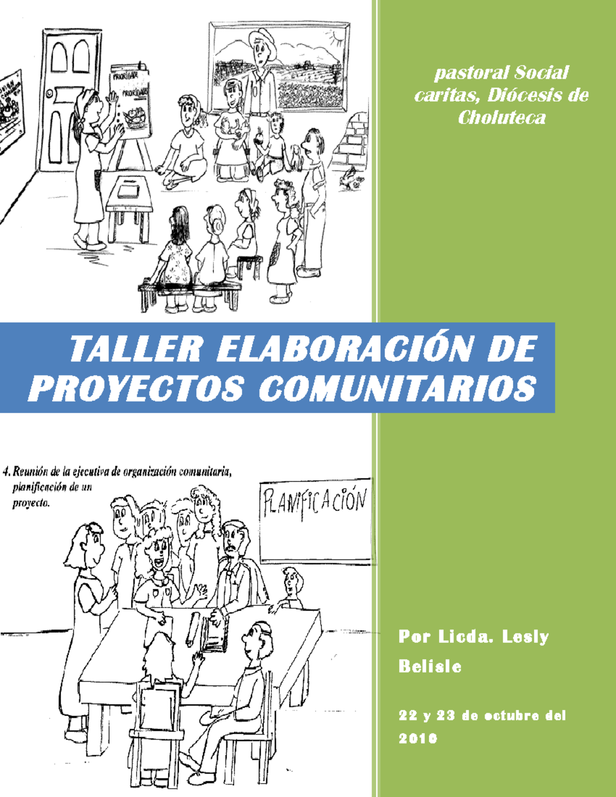 TALLER PROCONDEMA: ELABORACIÓN DE PROYECTOS COMUNITARIOS - Studocu