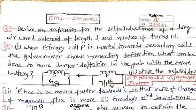 EMI - 2 Marks - Description Guidelines and Requirements - Studocu