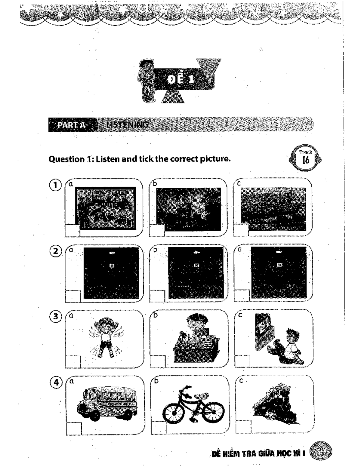 (Grade 05) Unit 1-5 Revision: Practice Test 01 Study Guide - Studocu