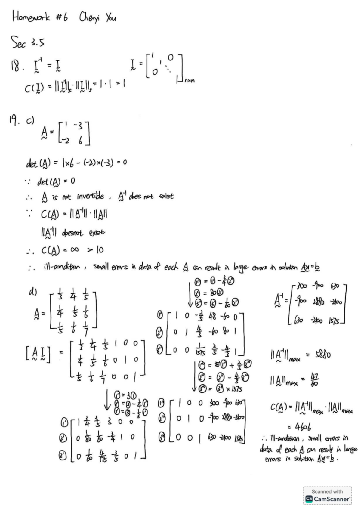 HW 6 - Detailed Analysis and Solutions for Section 3.5 - Studocu