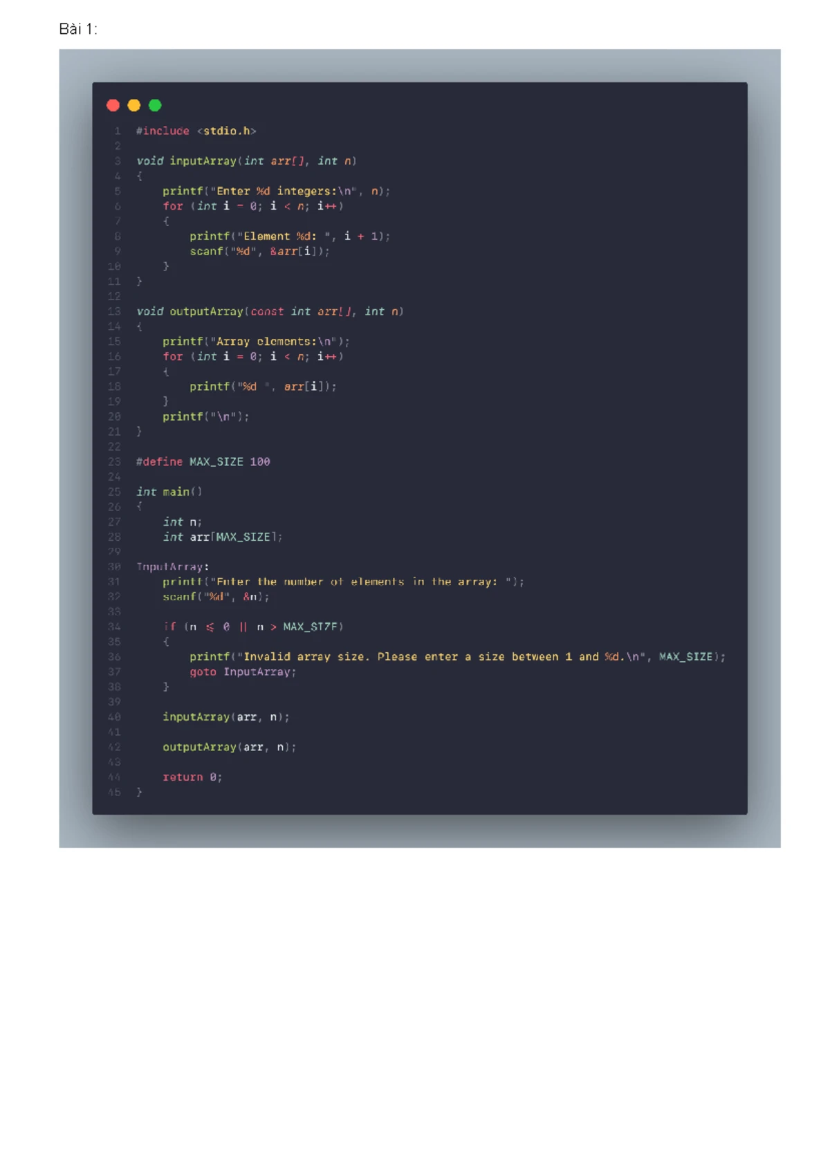C Programming Final Lab C: Code Examples and Exercises - Studocu