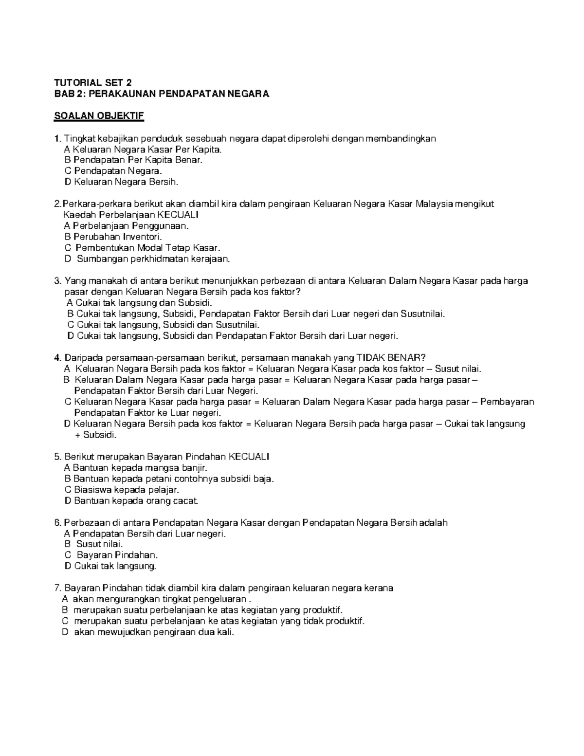 Skema Set 2 Makro 2022 NHP - TUTORIAL SET 2 BAB 2: PERAKAUNAN ...