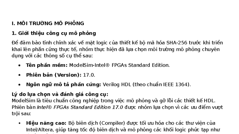 Chương 4 KTMT - Testbench và Mô phỏng Cấu trúc CPU - Studocu