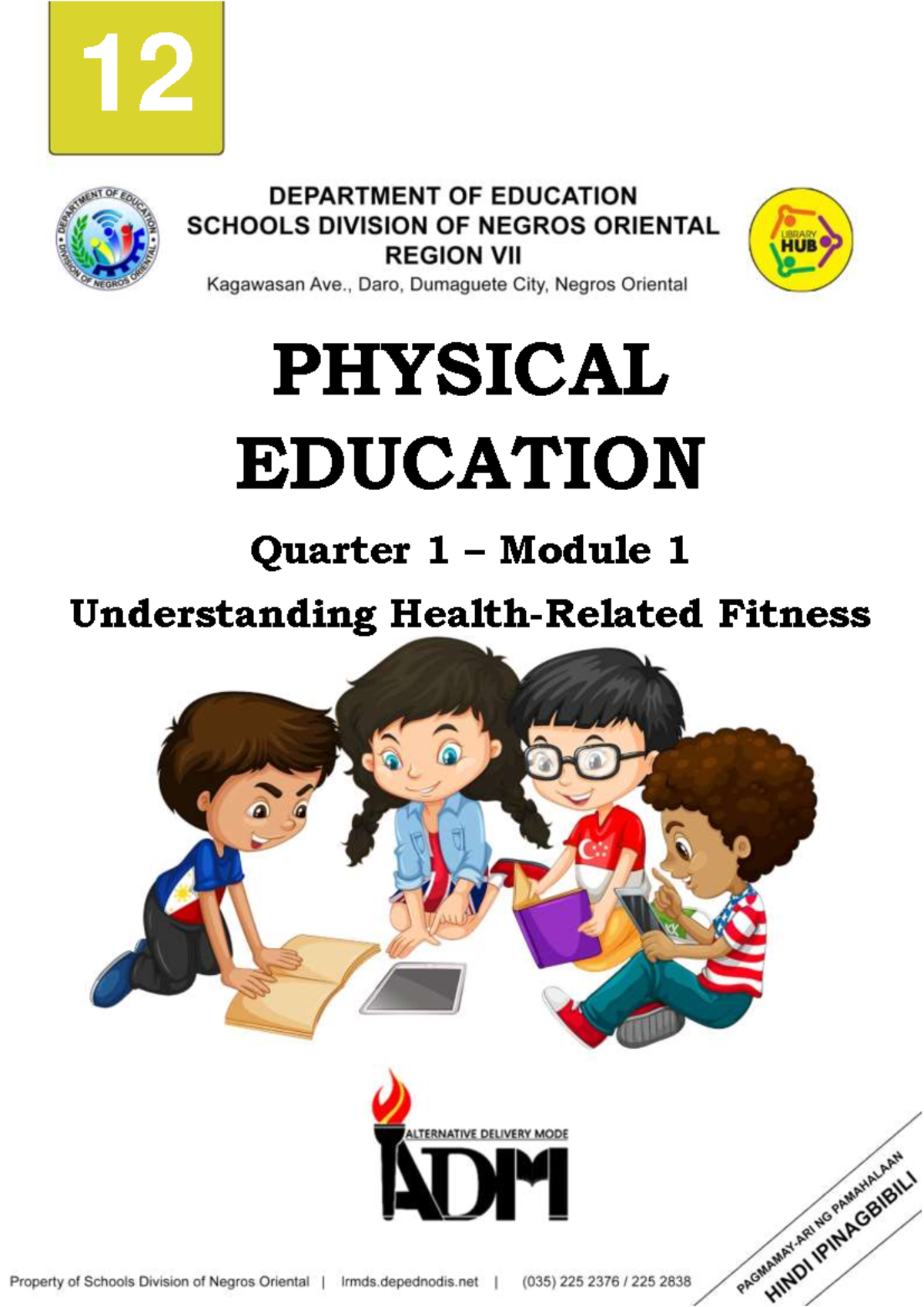 PE 12 - Quarter 1 Module 1: Understanding Health-Related Fitness - Studocu