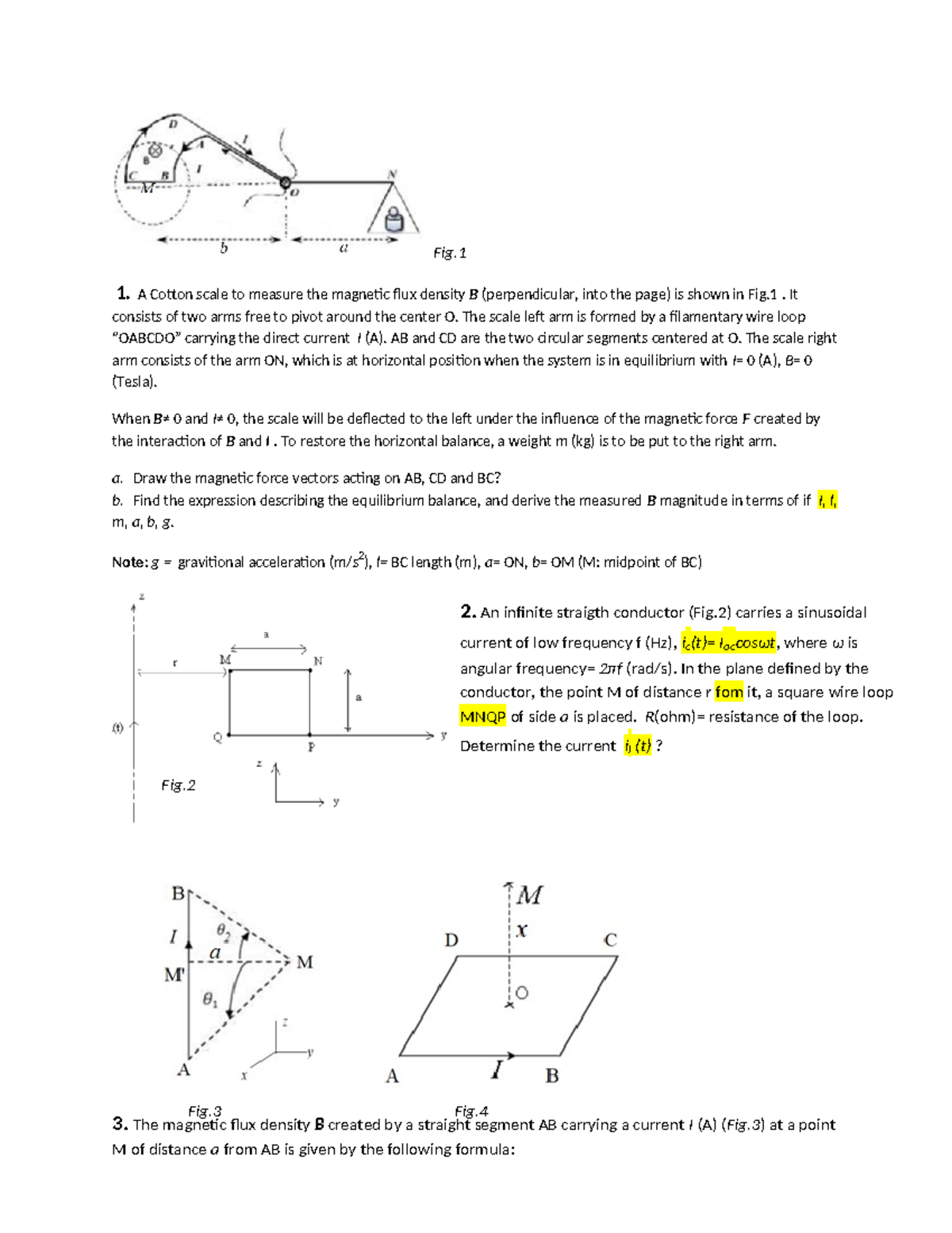 Final Exam EM (Electromagnetism) Notes - Jan 25, 2021 - Studocu