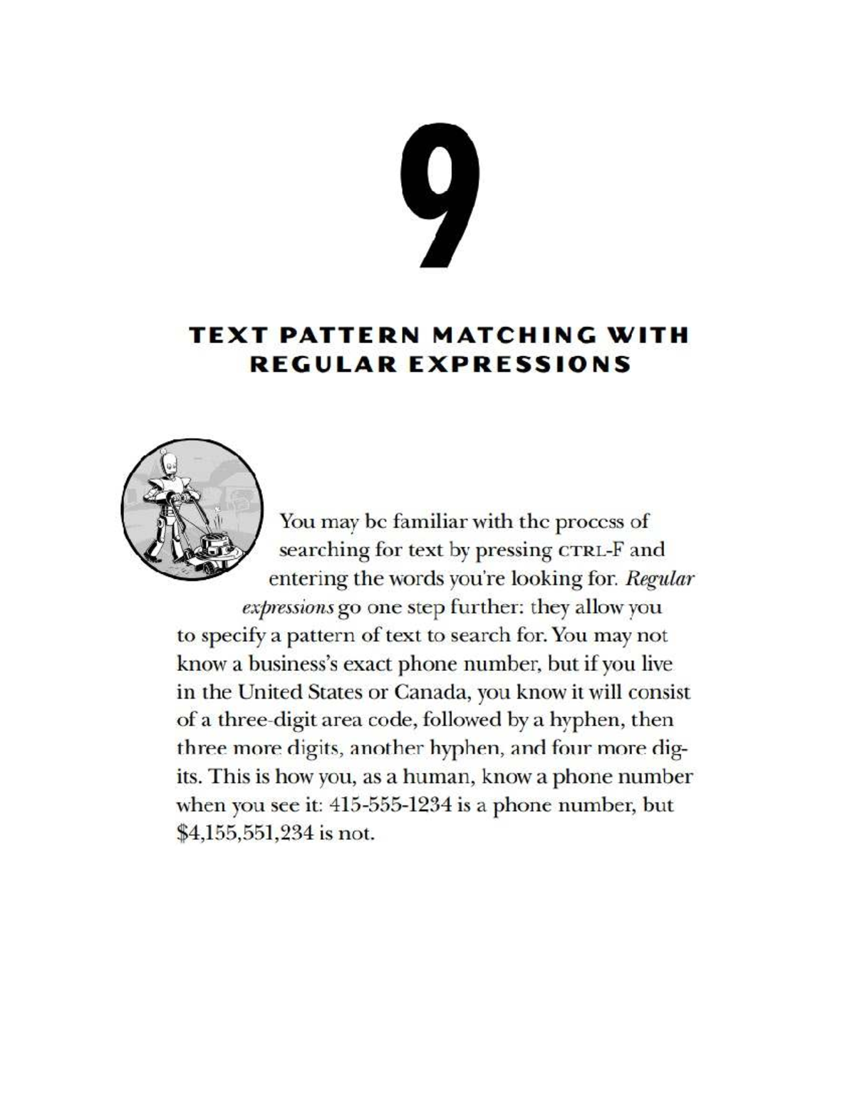 9 TEXT PATTERN MATCHING WITH REGULAR EXPRESSIONS - A Study Guide - Studocu