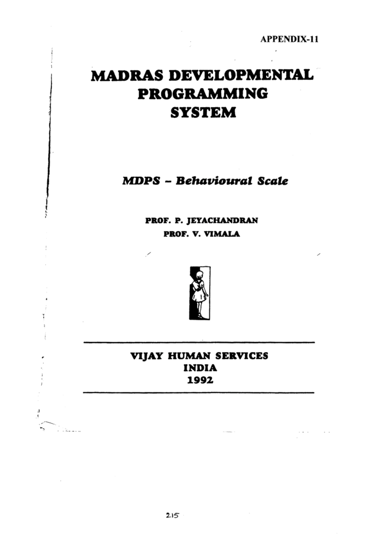 MDPS - Practical Material for Behavioural Assessment - Studocu