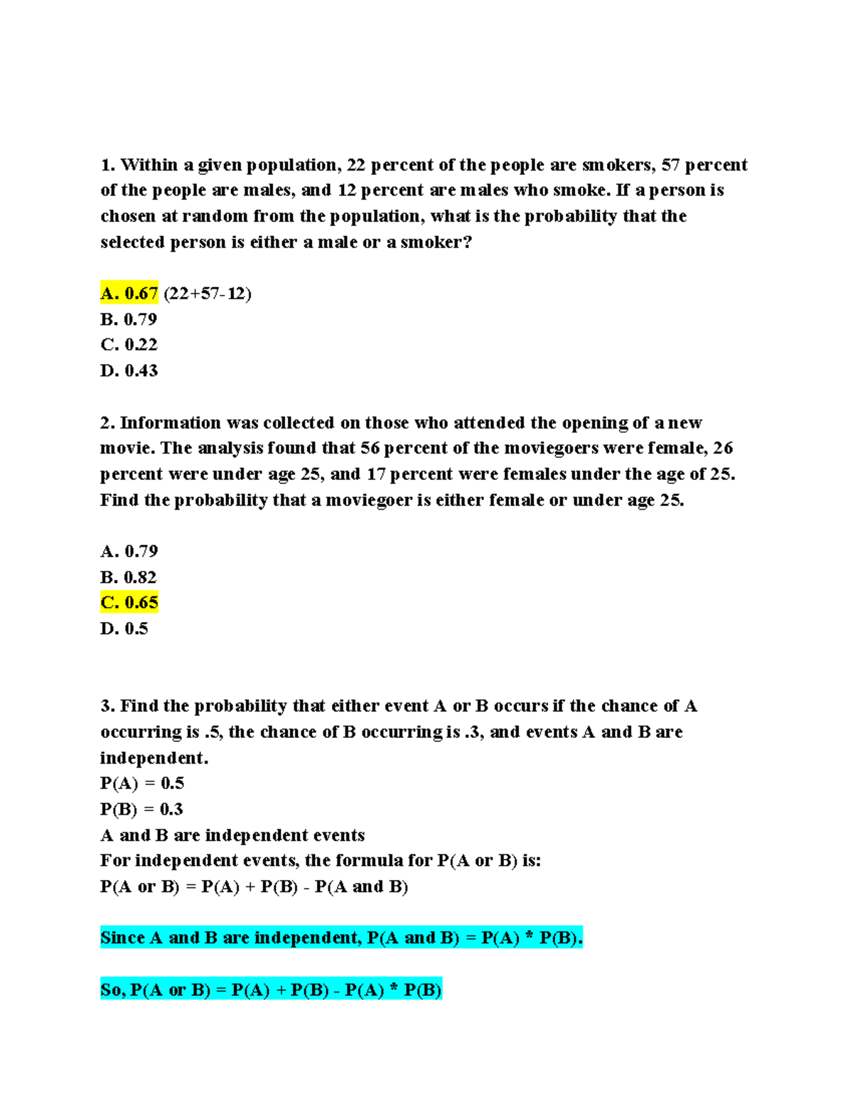 Quiz Chapter 5 - Probability and Statistics Analysis - Studocu