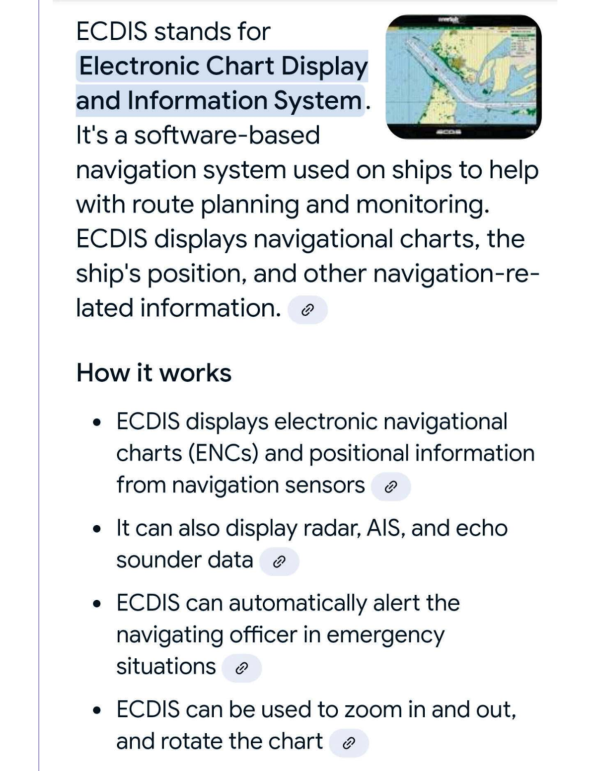 ECDIS: Comprehensive Study Material for DNS Course - Studocu
