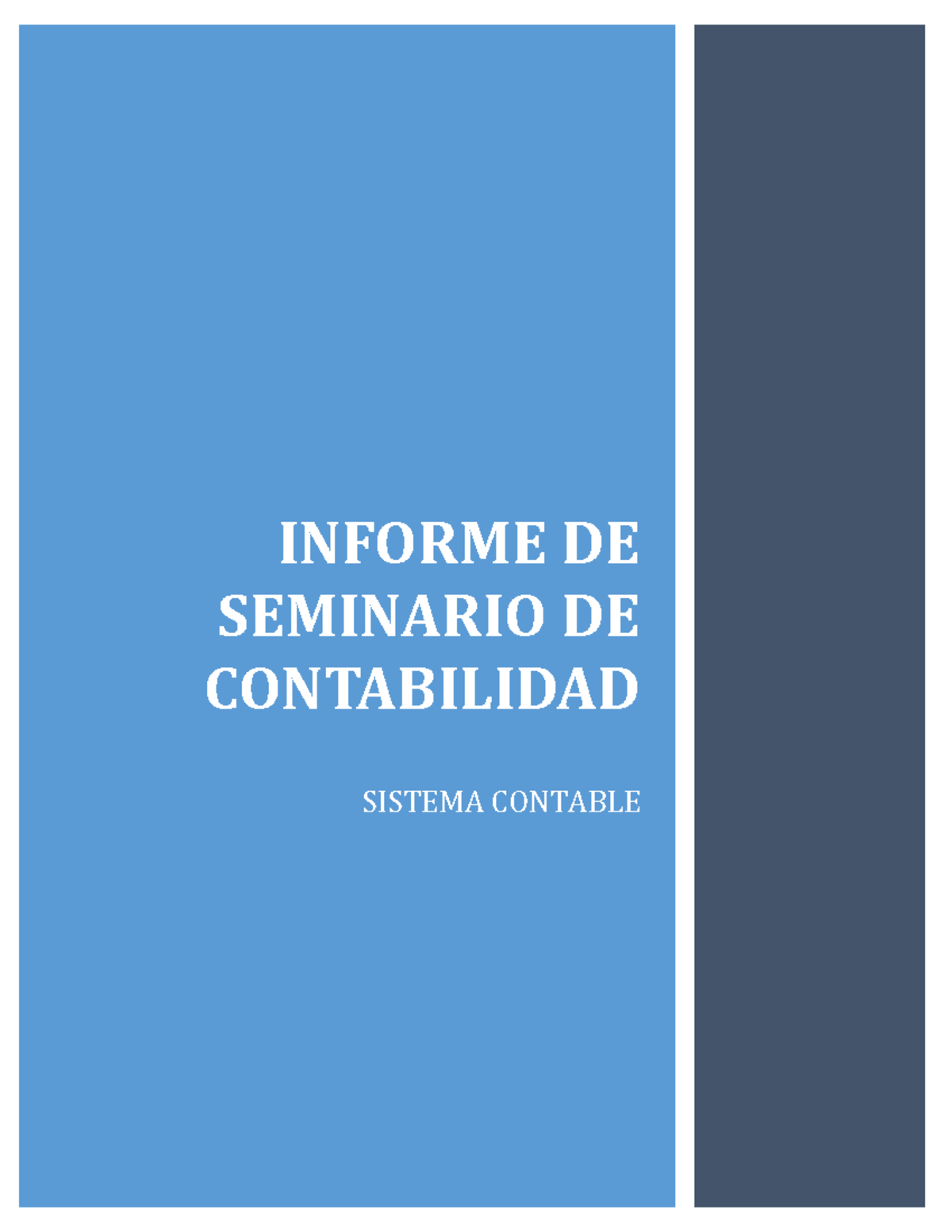 Informe Final Seminario de Contabilidad - USC 2023 - Document Preview