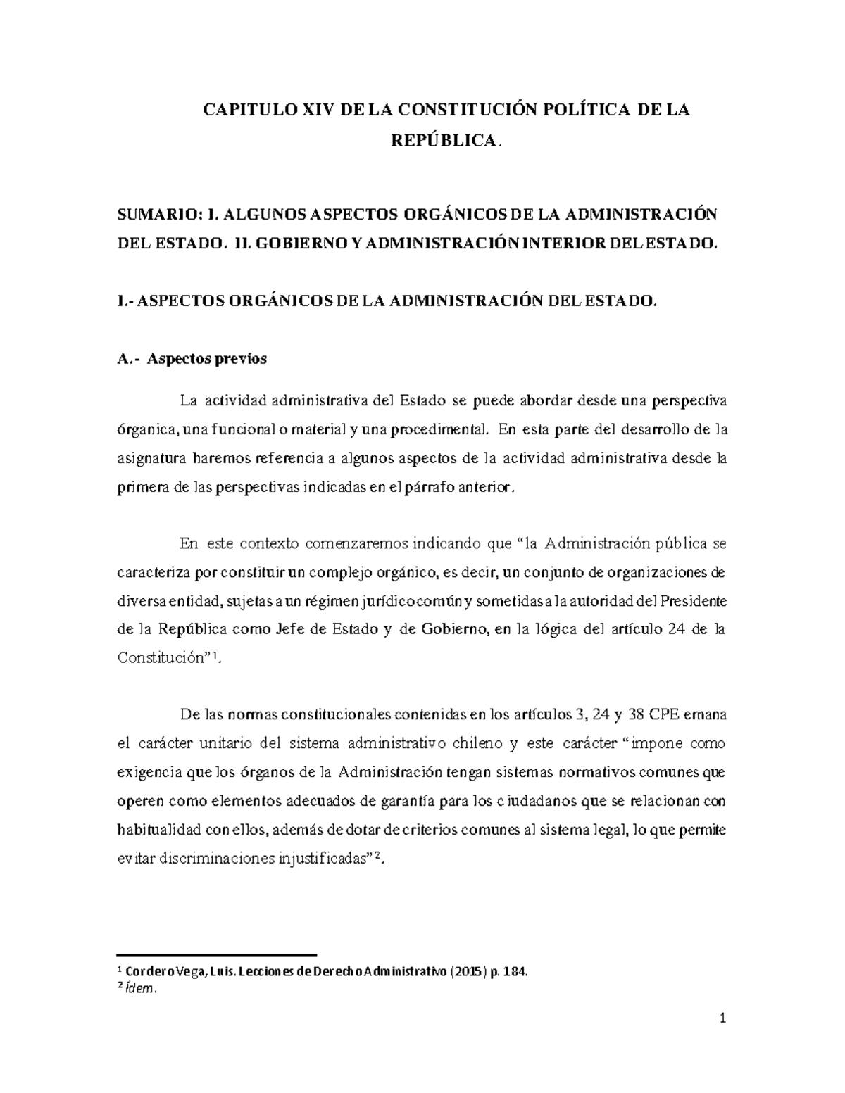 11 Gobierno y Administración Interior del Estado: Aspectos y Estructura - Document Preview
