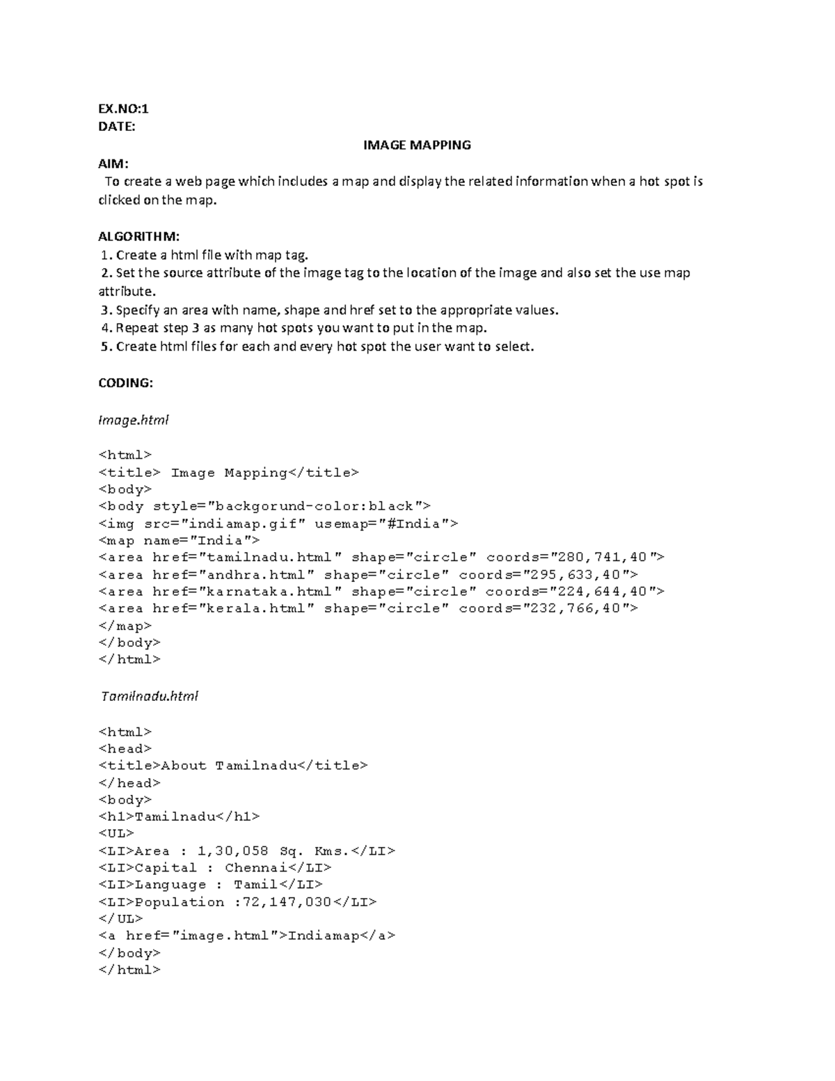 IP Image Mapping and Stylesheet Implementation Guide - Studocu