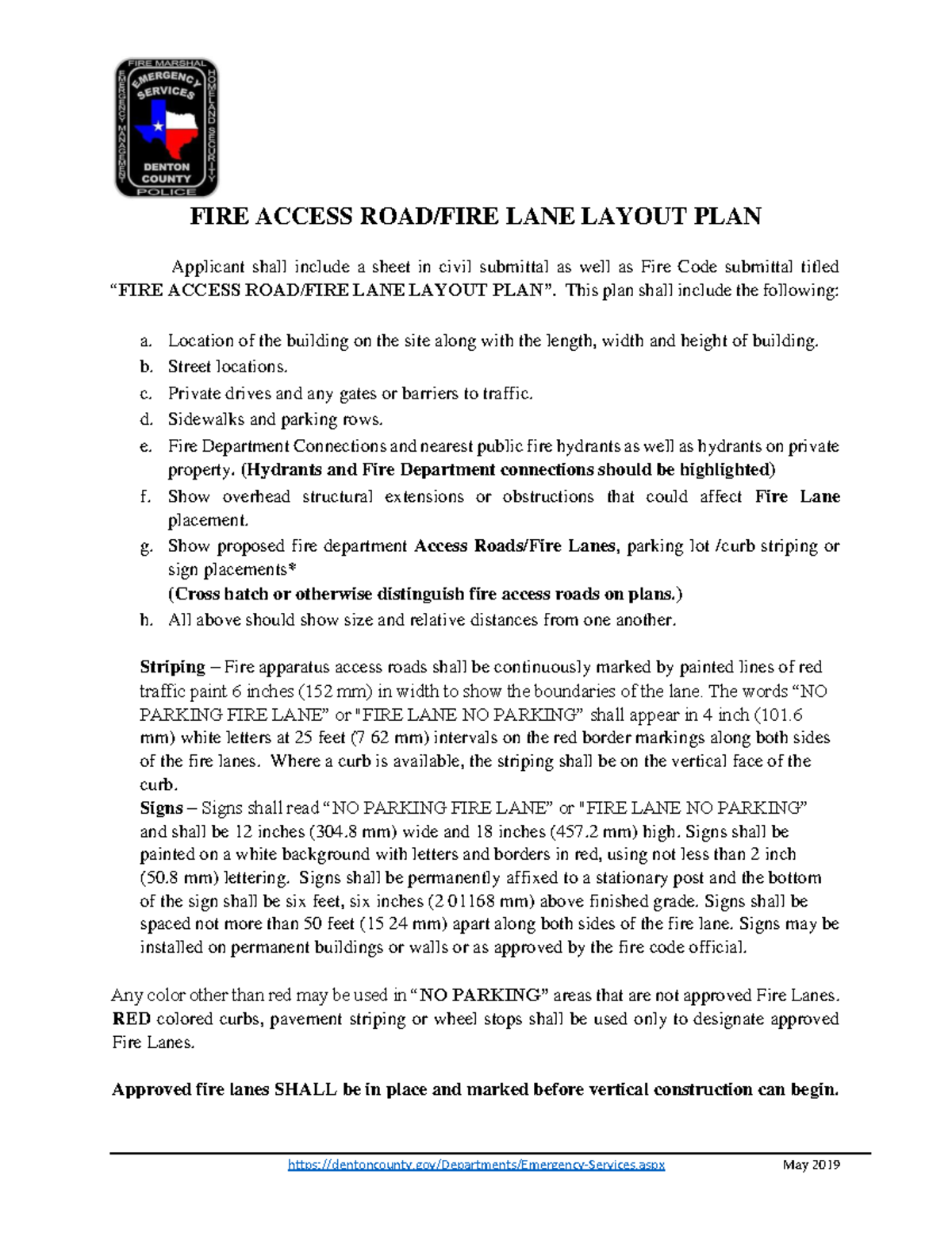 Fire Access Road and Fire Lane Layout Plan (PDF) - FIRE ACCESS ROAD ...