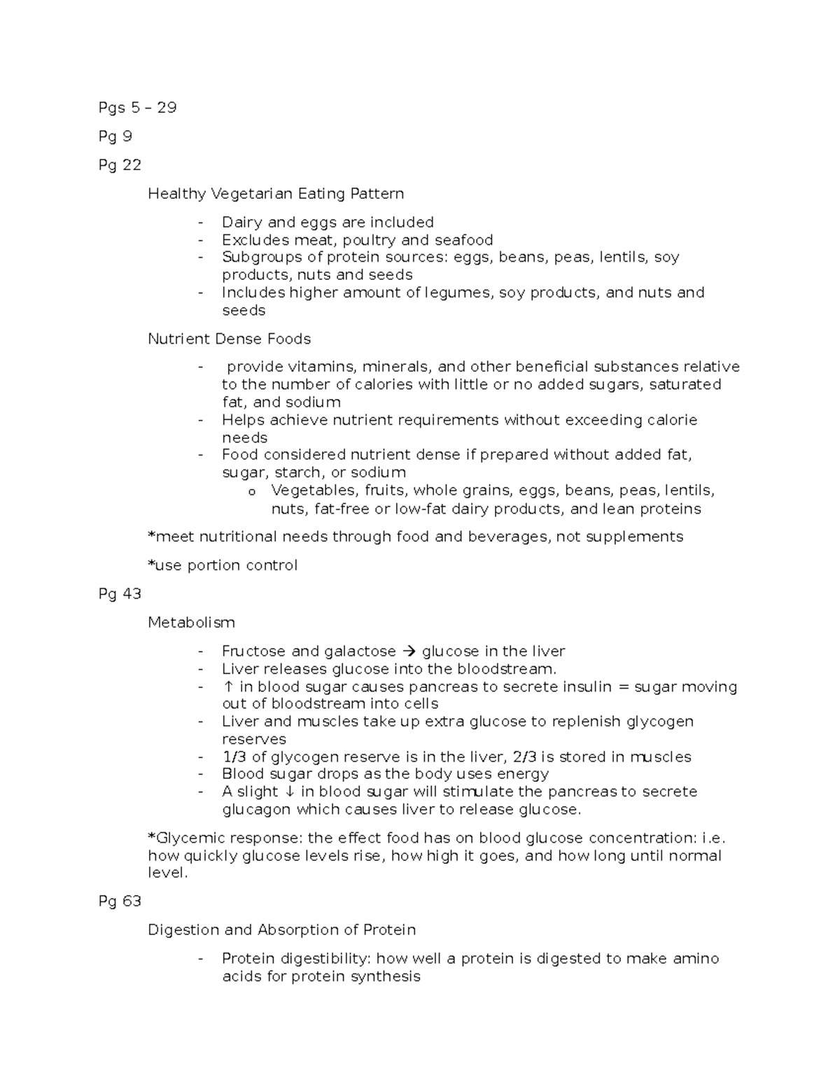 NRG275 Final Review: Healthy Eating Patterns, Metabolism, and Nutrition ...