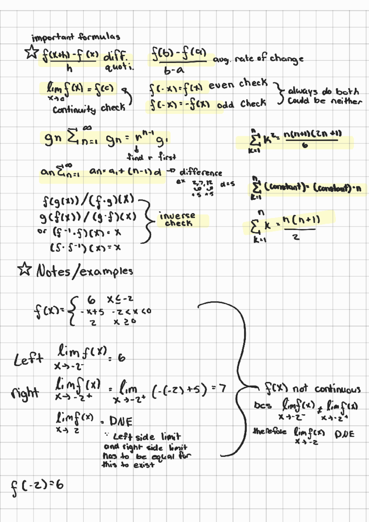 Final Exam Study Guide for ABC123: Key Formulas & Concepts - Studocu
