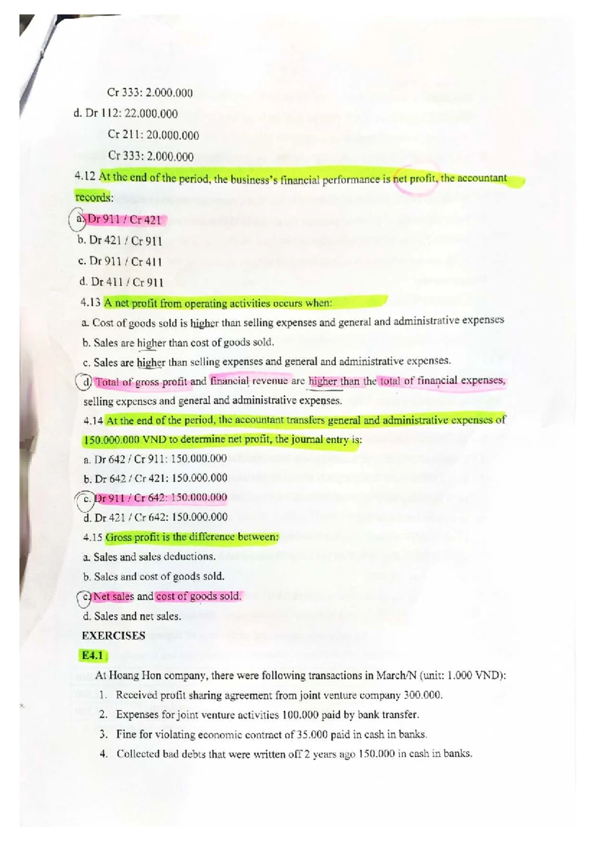 Example 2: Accounting Journal Entries and Depreciation Calculations for ...