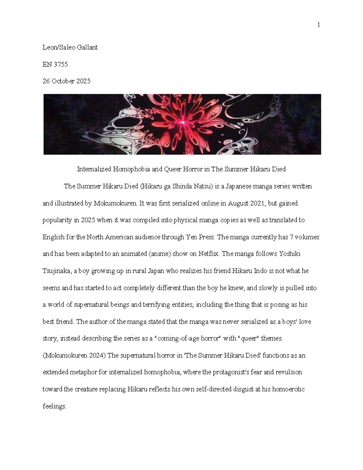 Internalized Homophobia and Queer Horror in The Summer Hikaru Died - It ...