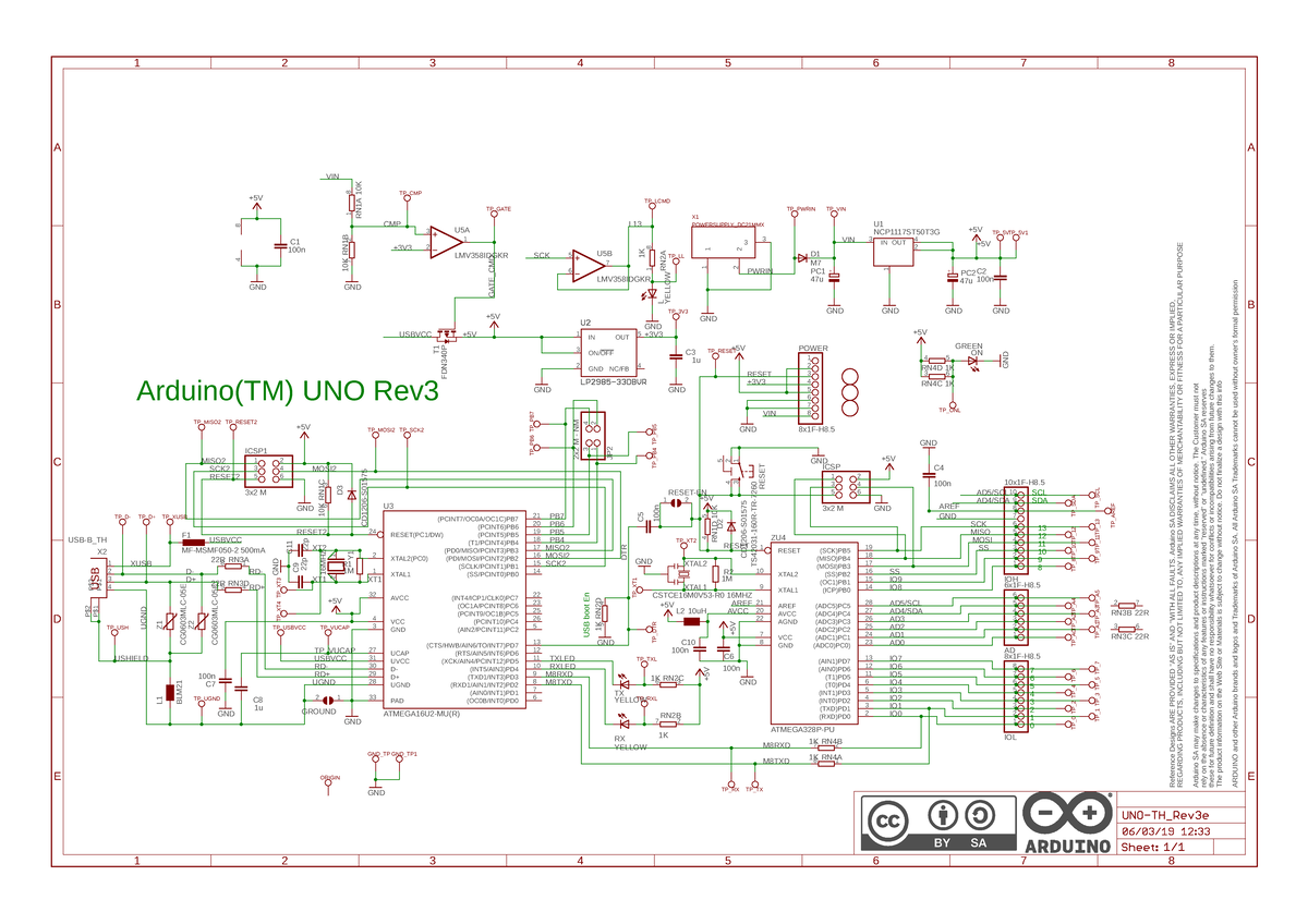 Arduino Schematic Documentation: ATMEGA328P-PU Reference Design - Studocu
