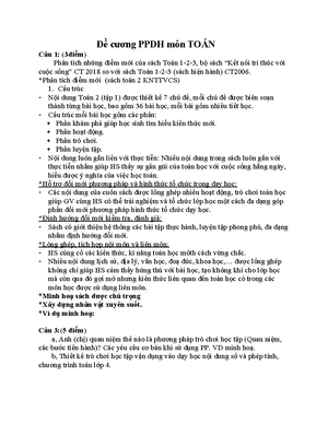 [Solved] Phn tch c phng php dy hc Ting Vit thng dng Tiu hc Ly v d ...