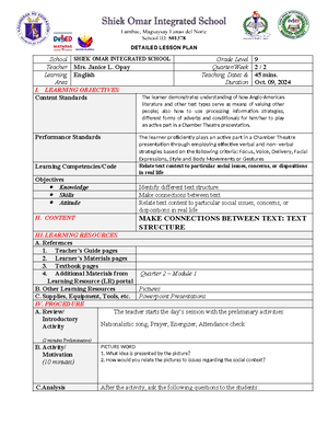 SHS-1 - Bachelor of Secondary Education 1 - Scan with Fast Scan - Studocu