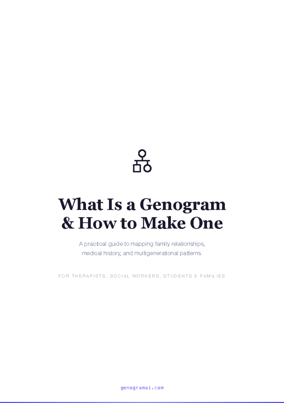Genogram Guide: Understanding Family Dynamics and Patterns - Studocu