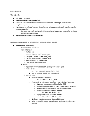 WBC Lecture notes - WBC LEUKOCYTE MORPHOLOGICAL ABNORMALITIES ...