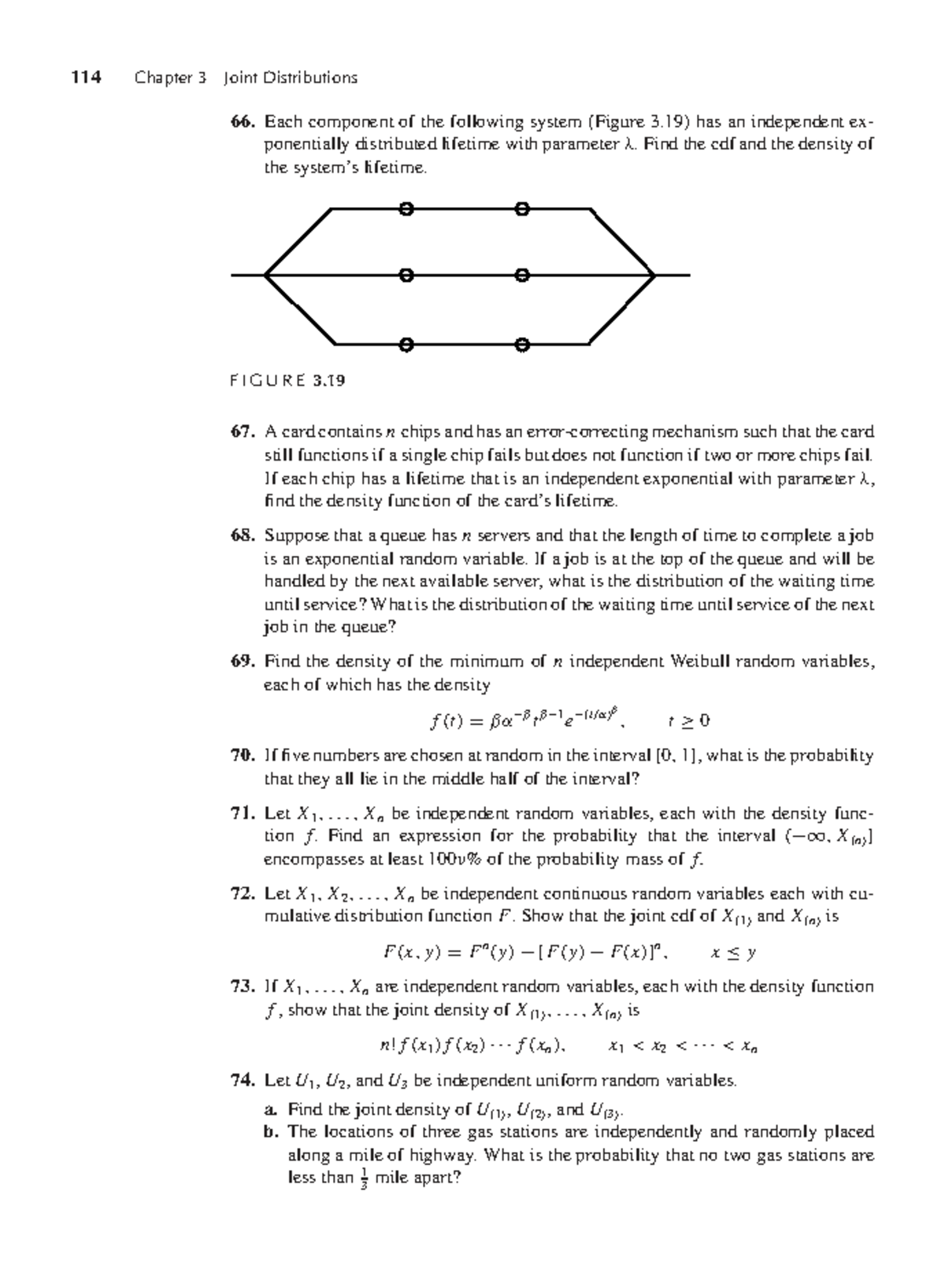 114 Chapter 3: Joint Distributions and Exponential Lifetimes - Studocu