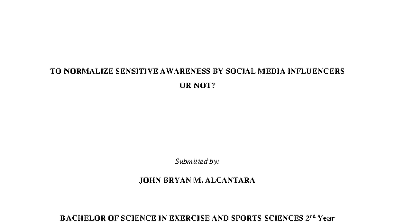 Ethics Analysis of Social Media Influencer's Nursery Rhyme: BS ESS 2nd ...