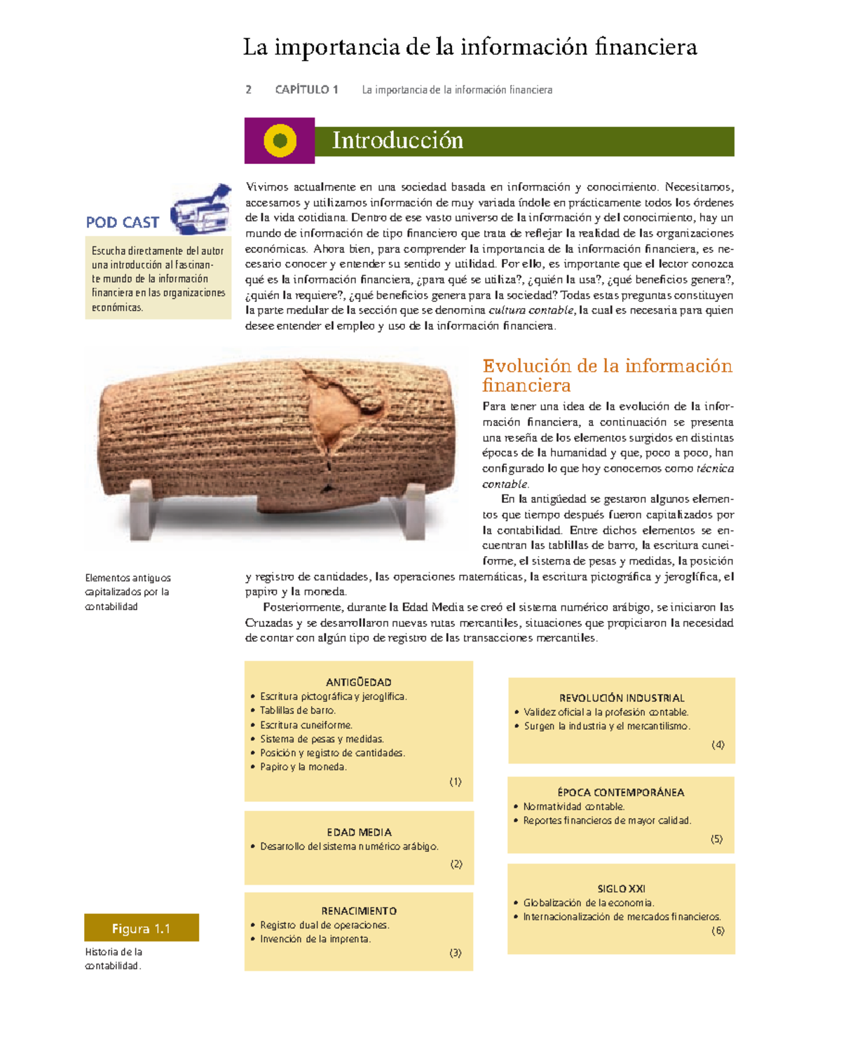 Lectura 1 Conta - 2 CAPÍTULO 1 La importancia de la información ...
