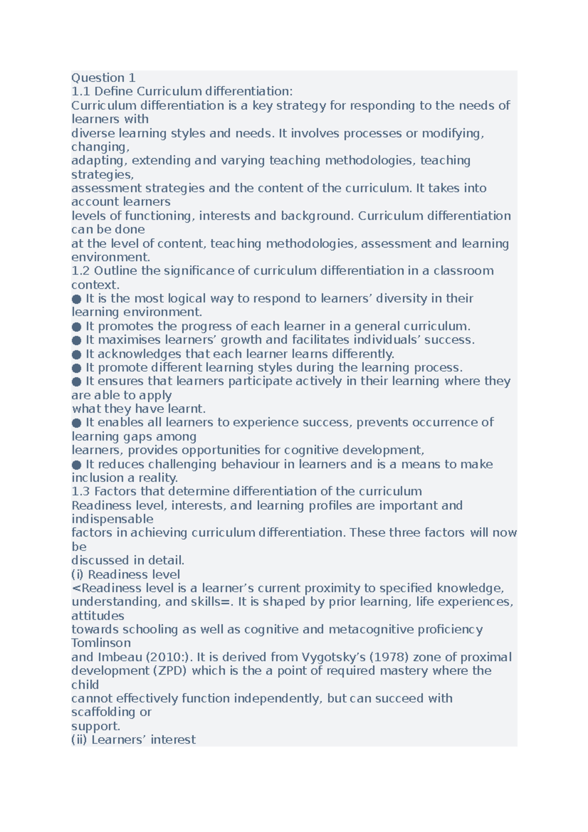 Curriculum Differentiation: Strategies & Significance in Education ...