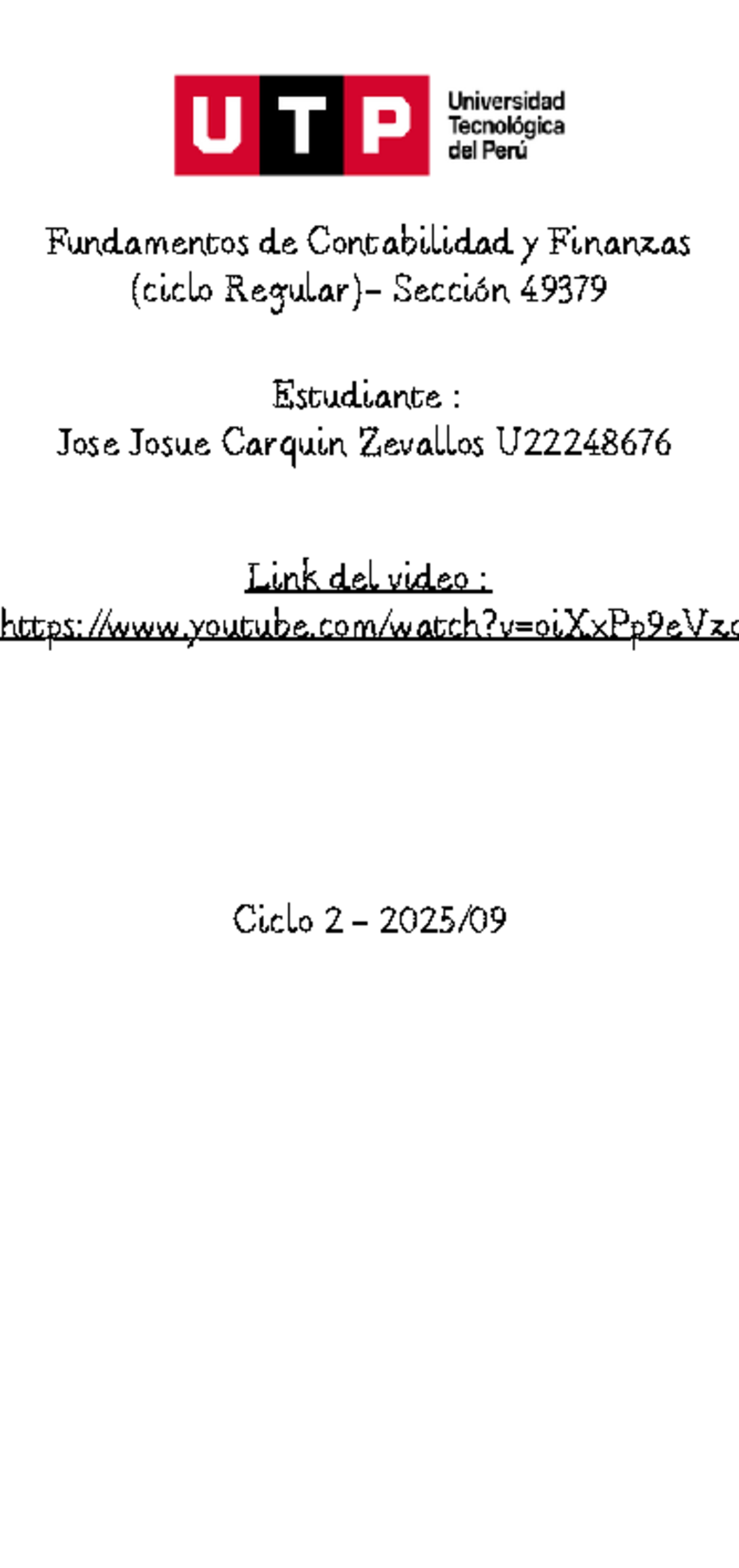 Impacto de la Informalidad en el Perú - TA1 (Sección 49379) - Studocu