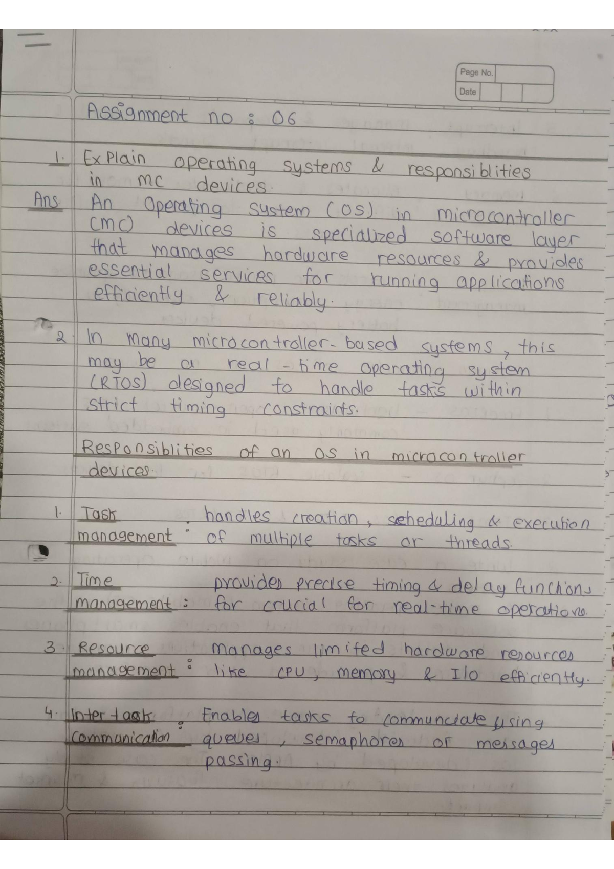 Assignment 6 - Foc notes and file - Fiber Optics and communication ...