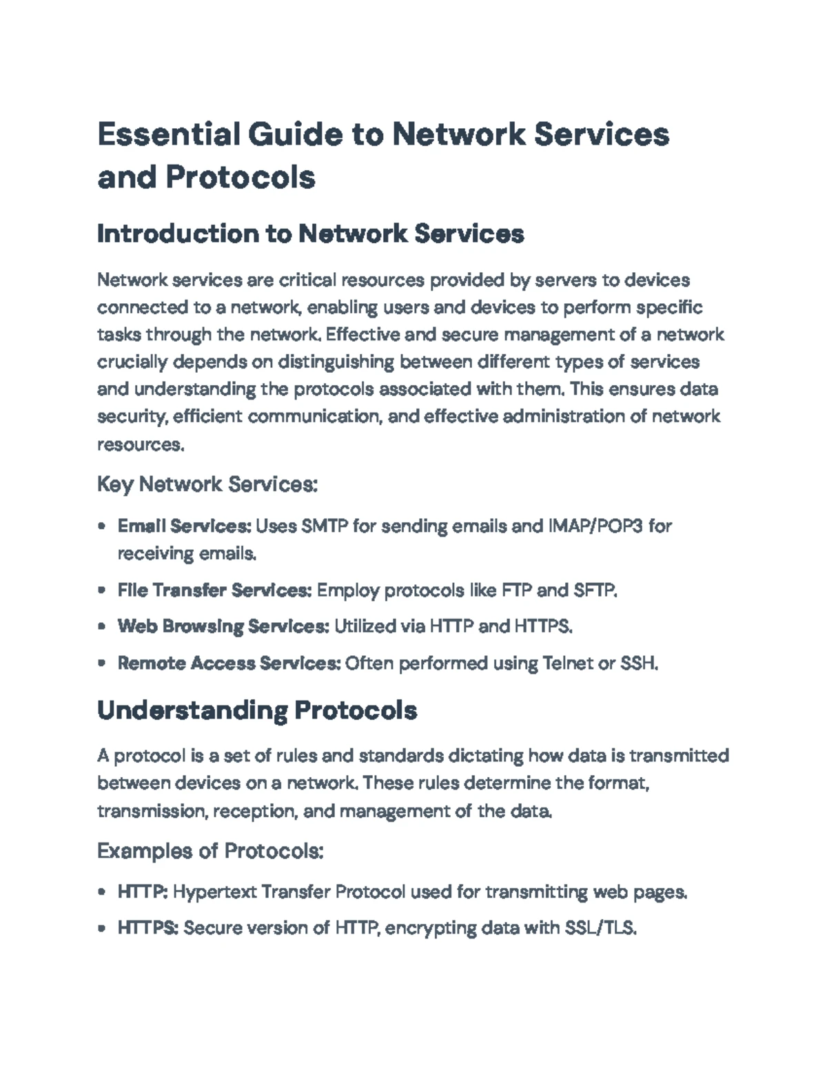 Comprehensive Guide to Network Protocols, IP Addressing & Topologies ...