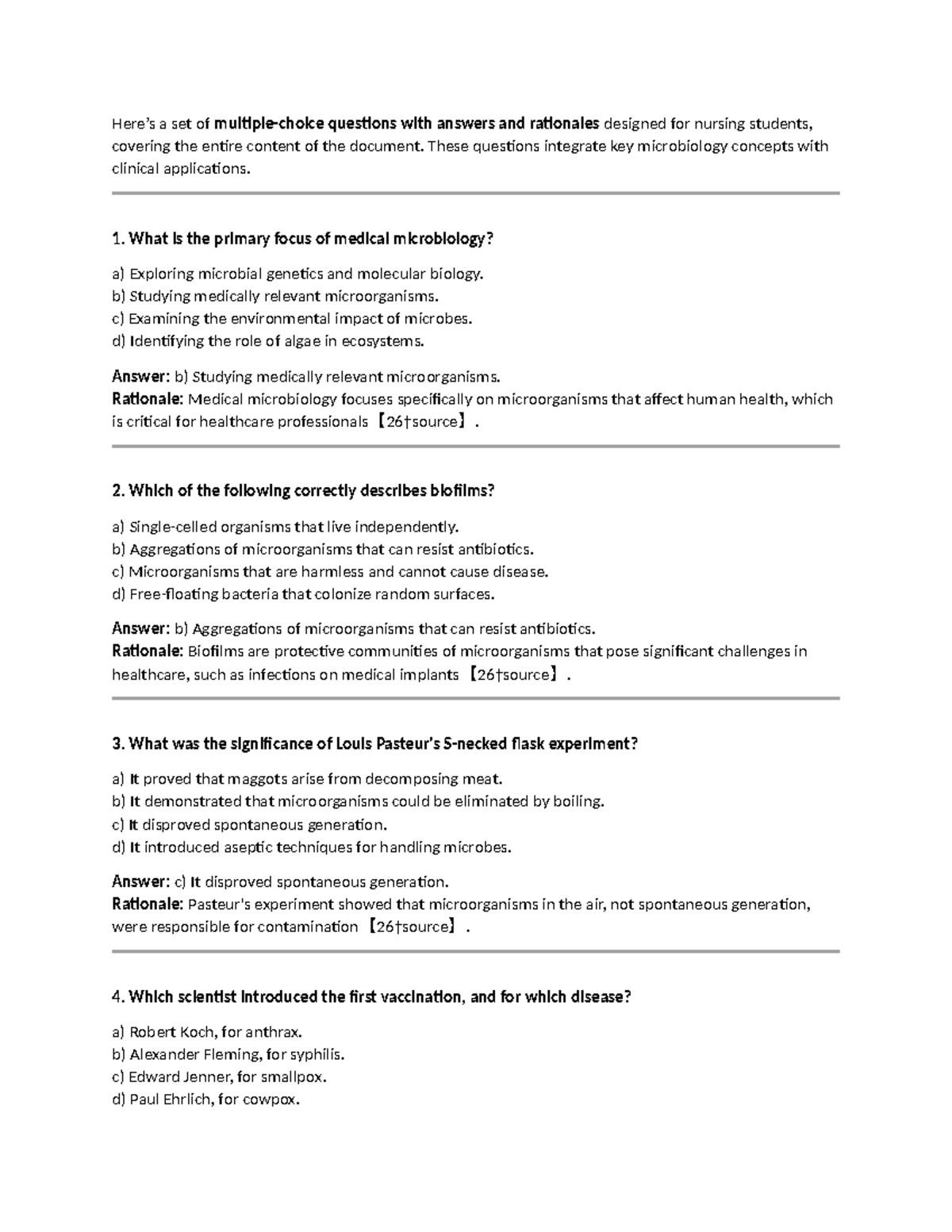 Module 1 mcq - practice questions - Here’s a set of multiple-choice ...