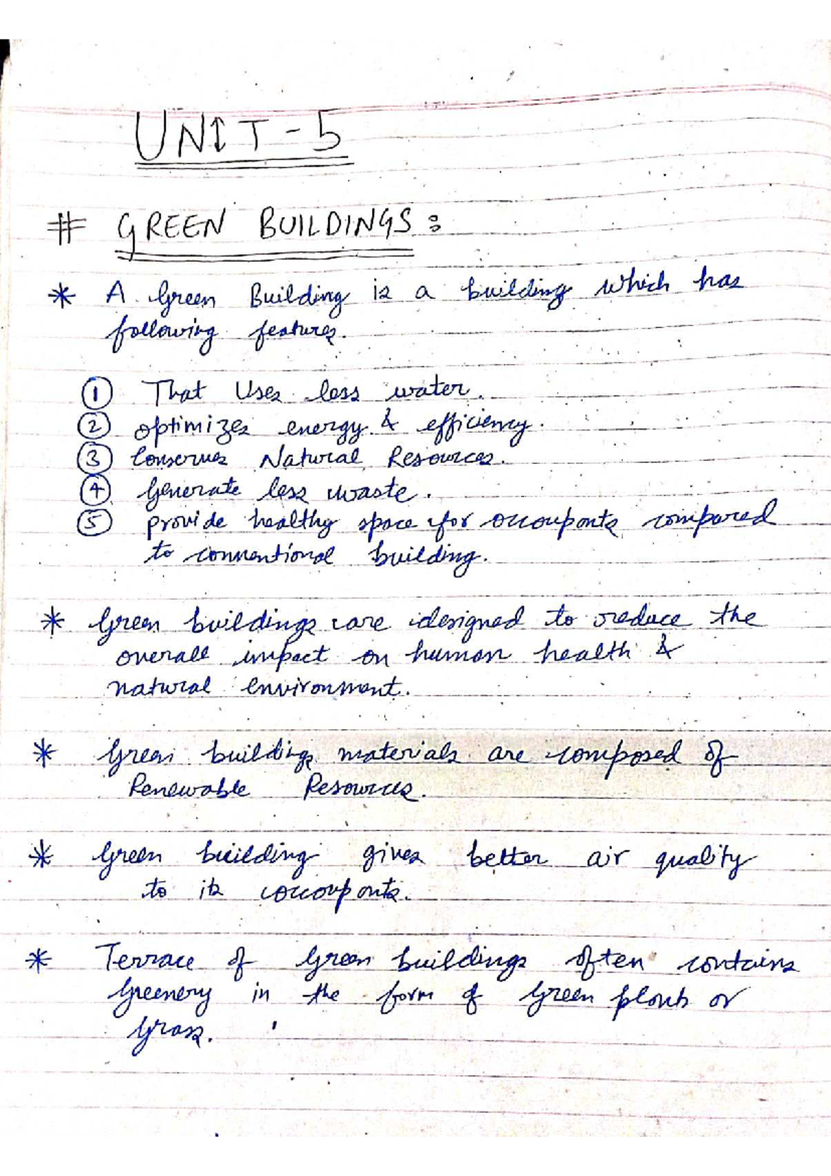 Civil Unit 5 Notes: Green Buildings, Smart Cities, and Transportation ...