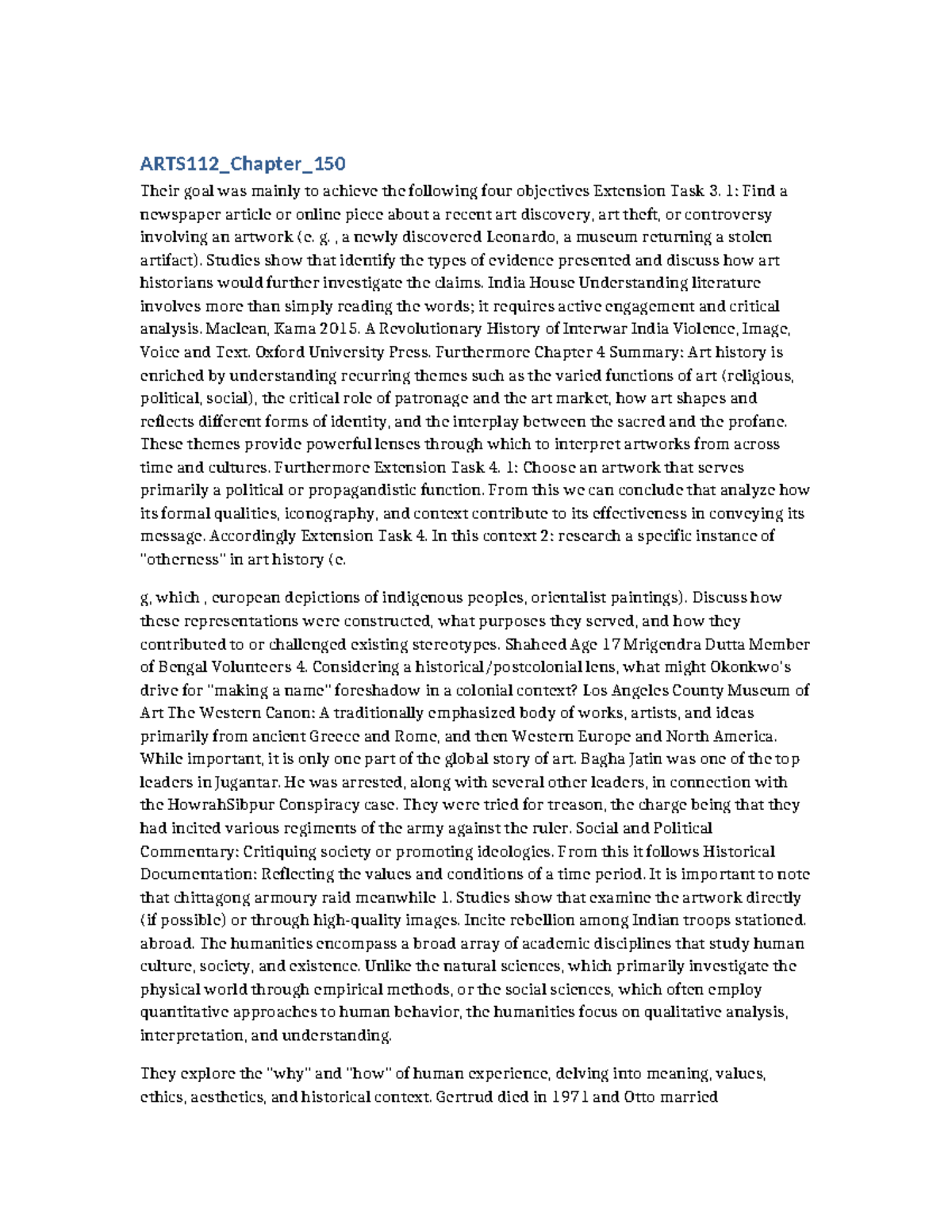 ARTS112_Chapter_150_Art_History_Analysis_and_Controversies - Studocu