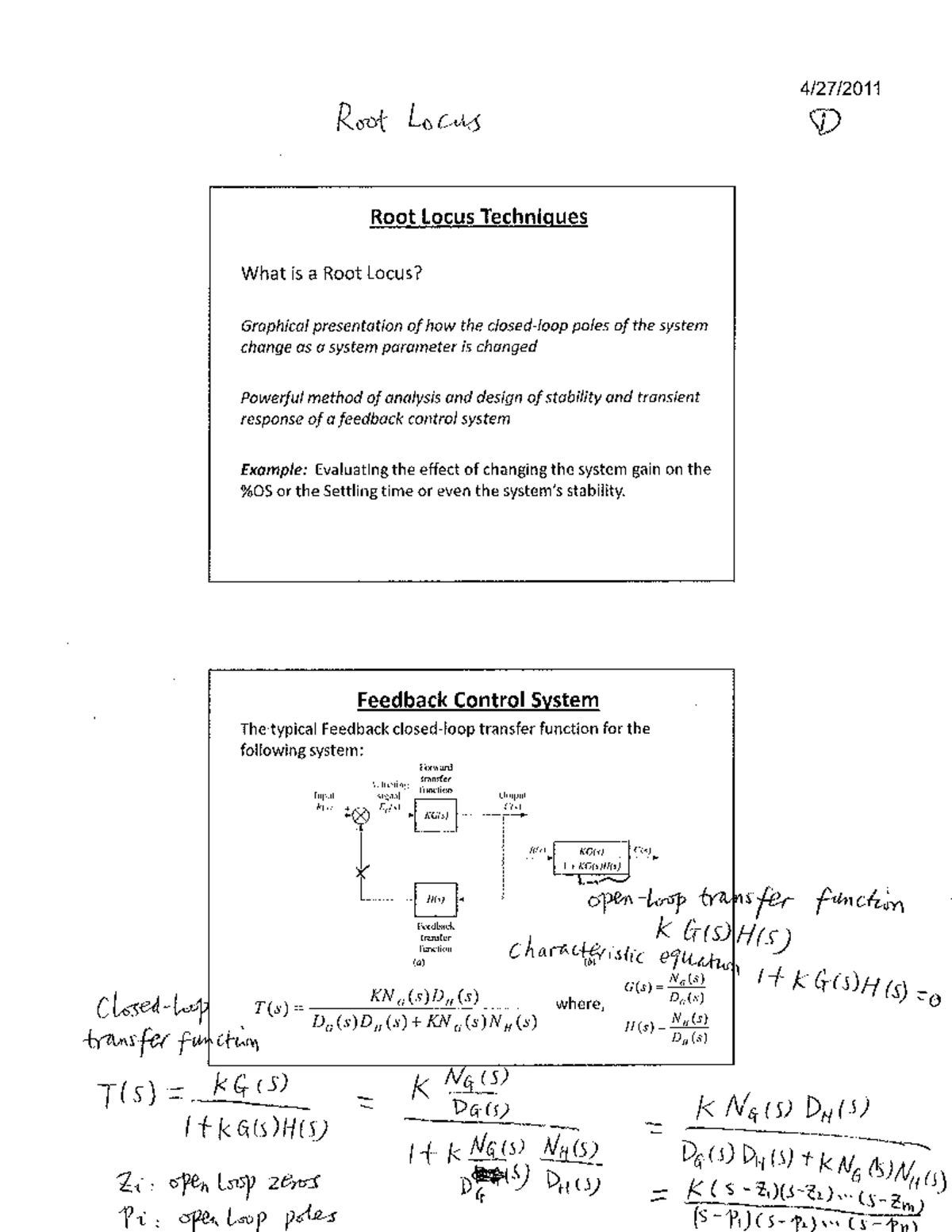 Root Locus Techniques and Analysis - Course Code: XYZ123 - Studocu