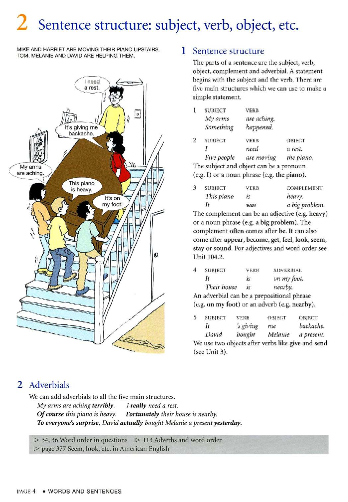 Sentence Structure Revision: Subject, Verb, Object, and More - Studocu