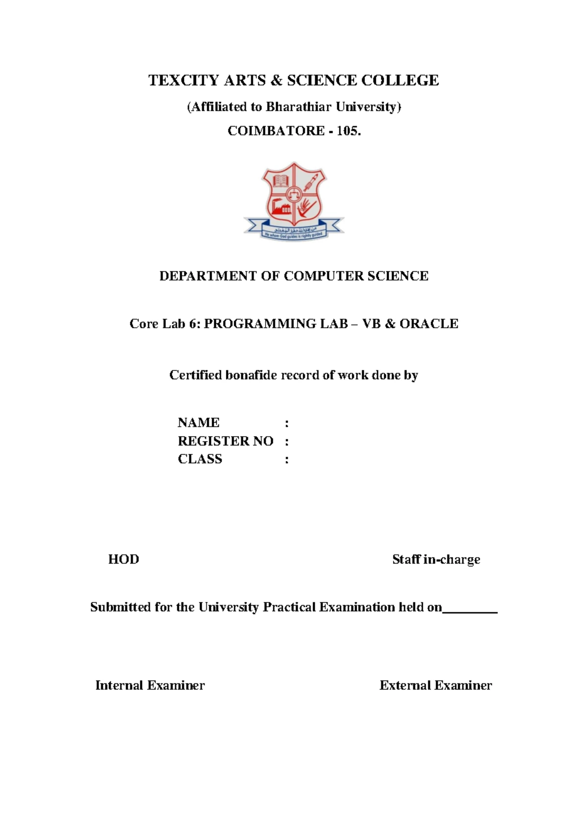 II BCA - III Sem - JAVA Program Implementation Algorithms - Studocu
