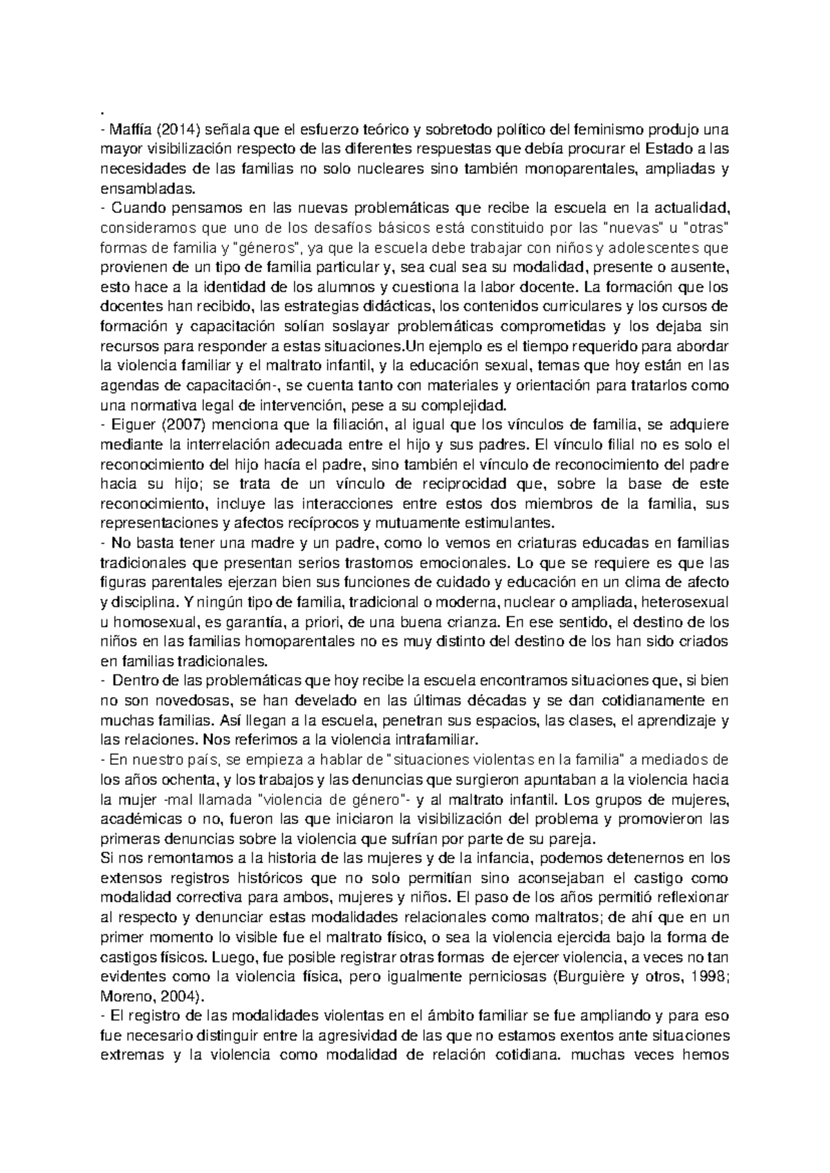 M2 Violencia en la Escuela: Análisis de la Violencia Familiar y su ...